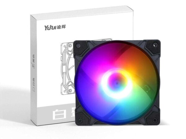 SAMA ARGB PC Case Fan 120mm Fan 12V 5V 3Pin High Performance High Airflow FAN Quiet Edition Computer Case Fan