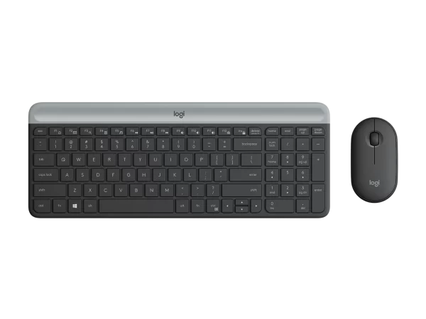 Logitech MK470 Slim Wireless Keyboard and Mouse Combo - Modern Compact Layout