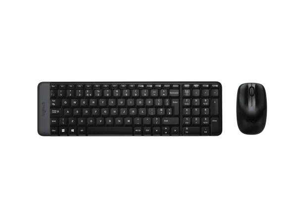 Logitech Mk220 Wireless Keyboard And Mouse Combo Black