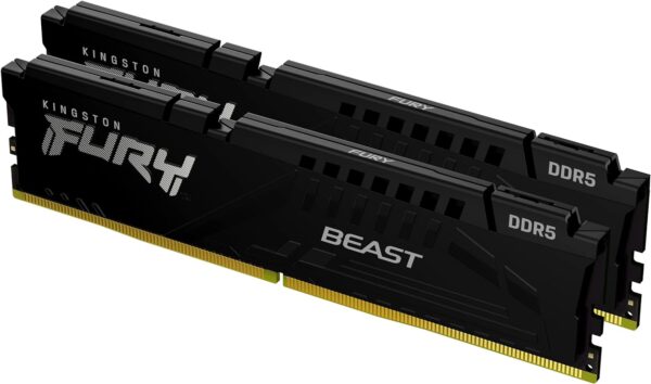 Kingston Fury Beast 16GB (2x8GB) 5600MHz DDR5 CL40 DIMM Desktop Gaming Memory