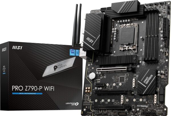 MSI PRO Z790-P WiFi DDR4 LGA 1700 ATX Intel Desktop Gaming Pc Motherboard