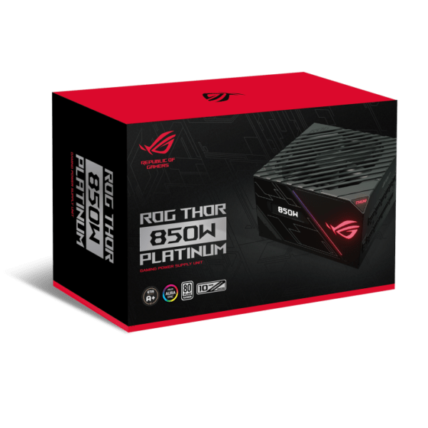 Asus ROG Thor 850W Platinum Fully Modular RGB Gaming Power Supply w/ LiveDash OLED Panel
