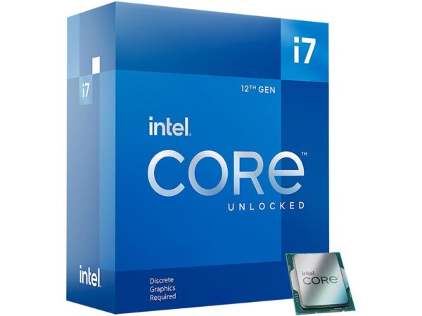 Intel Core i7-12700KF 3.6 GHz 12-Core LGA 1700 Unlocked Desktop Processor