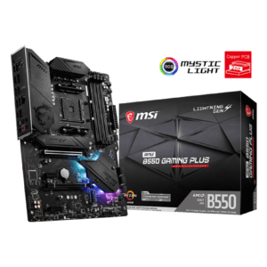 MSI MPG B550 GAMING PLUS AM4 ATX Motherboard