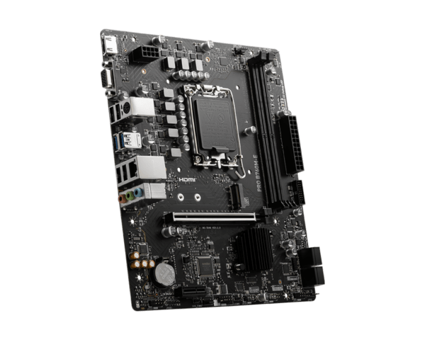 MSI PRO B760M-E DDR5 LGA 1700 Micro-ATX Gaming Motherboard