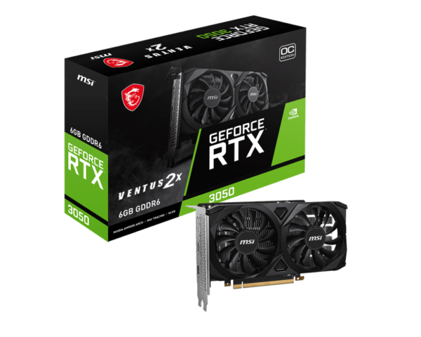 GeForce RTX™ 3050 VENTUS 2X 6G OC