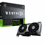 MSI NVIDIA GeForce RTX 5070 VENTUS 2X 12GB GDDR7 PCIe 5.0 Graphics Card