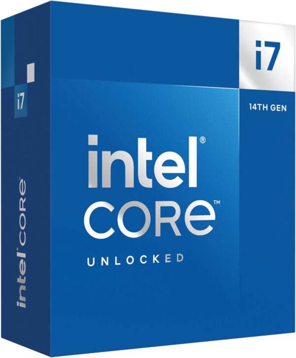 Intel Core i7-14700K 3.4 GHz 20-Core LGA 1700 Unlocked Desktop Gaming Processor
