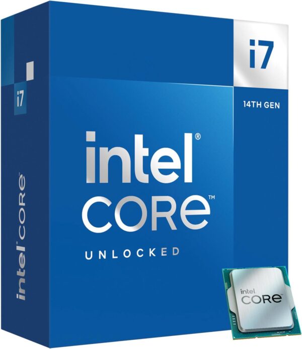 Intel Core i7-14700K 3.4 GHz 20-Core LGA 1700 Unlocked Desktop Gaming Processor