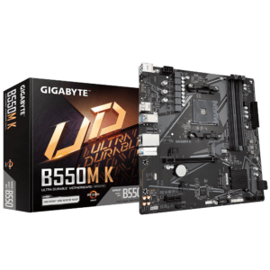 Gigabyte B550M K AM4 Micro-ATX Gaming Motherboard