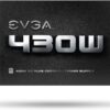 EVGA 430 W1, 80+ WHITE 430Watts,Power Supply 100-W1-0430-KR, Black