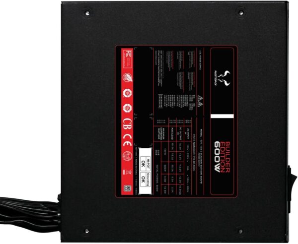 RIOTORO Builder Edition 600W ATX Non Modular Power Supply