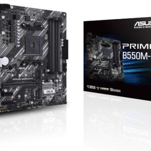 ASUS PRIME B550M-K AM4 Micro ATX AMD Gaming Motherboard