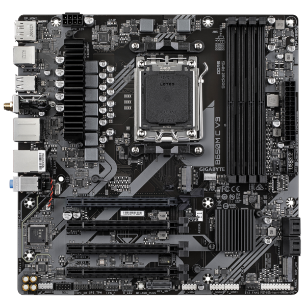 Gigabyte B650M C V3 AM5 Micro-ATX Gaming Motherboard