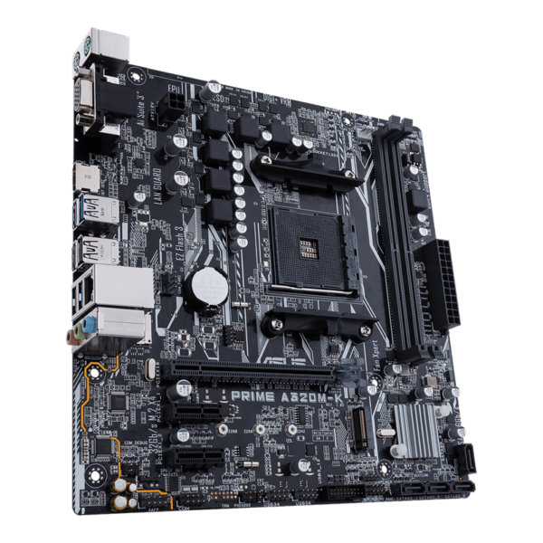 ASUS Prime A320M-K AMD AM4 Micro-ATX Gaming Motherboard