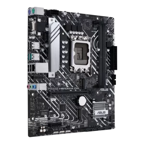 ASUS PRIME H610M-A D4 LGA 1700 Micro-ATX Motherboard