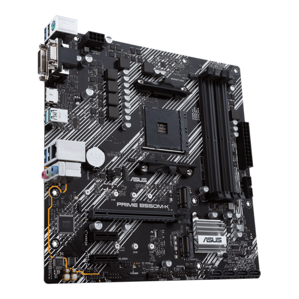 ASUS PRIME B550M-K AM4 Micro ATX AMD Gaming Motherboard
