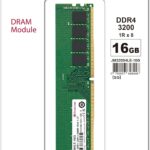 Transcend 16GB JetRam DDR4 3200 MHz Ram UDIMM Desktop Memory Module