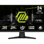 MSI MAG 244F 24" Rapid IPS LCD FHD 200Hz 0.5ms Adaptive Sync Gaming Monitor with HDR Ready