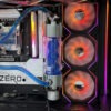 Gaming Pc Water Cooled, Amd ryzen 7 7800X3D,Msi Pro B650 Zero Project,64GB DDR5,1TB Nvme Ssd,Nvidia Geforce Rtx 5070 12Gb, Computer