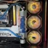 Gaming Pc Water Cooled, Amd ryzen 7 7800X3D,Msi Pro B650 Zero Project,64GB DDR5,1TB Nvme Ssd,Nvidia Geforce Rtx 5070 12Gb, Computer