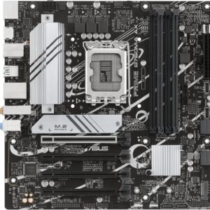 ASUS PRIME B760M-A AX LGA 1700 Micro-ATX Gaming Motherboard