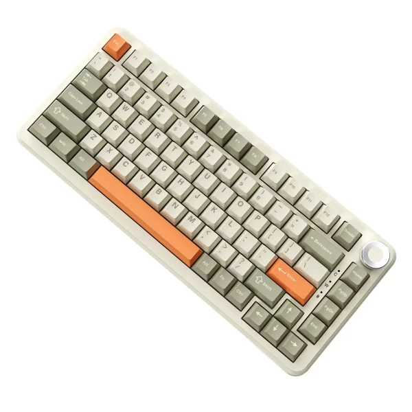 AJAZZ AK820 MAX Tri-Mode RGB Hot Swappable Flying Fish Switch Wireless Gaming Mechanical Keyboard