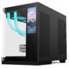 SOEYI V332R Curved Tempered Glass 6'' Lcd Display Screen Gaming Pc Case