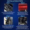 AC1200 PCIe WiFi Card for Gaming Desktop PC Bluetooth Dual Band Wireless Network Card For Gaming and Streaming