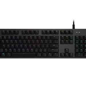 Logitech G512 LIGHTSYNC RGB Mechanical Gaming Keyboard (Carbon, GX Brown Tactile)