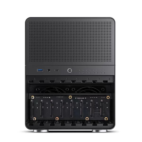 JONSBO N3 Mini-ITX NAS PC Chassis, ITX Computer Case, 8HHD+1-SSDD