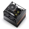 JONSBO N6 NAS Case, Micro ATX PC Case,9HDD/SSD Drive Bay Hot Swap