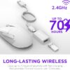 NZXT Lift Elite Wireless Ultra Lightweight Gaming Mouse White