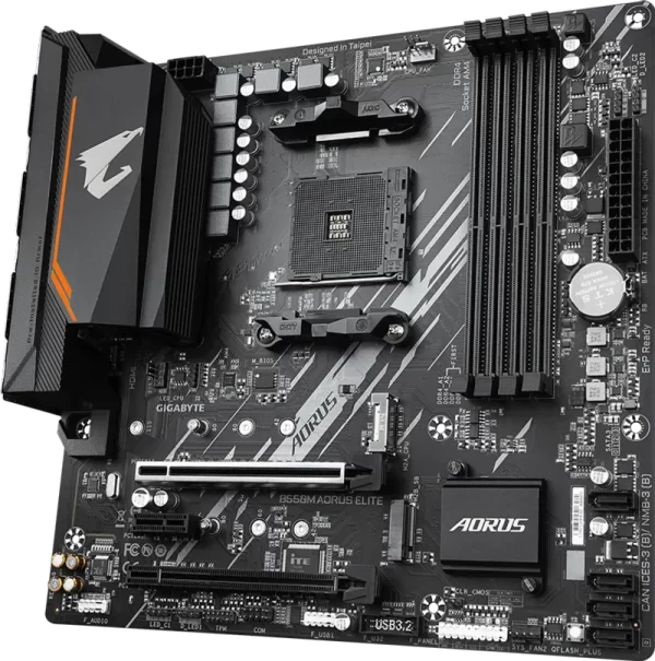 Gigabyte B550M AORUS ELITE AM4 Micro-ATX Motherboard