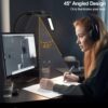 Led Desk Lamp with Clamp Flexible Gooseneck FDDL03-R Office