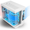 SOEYI U600 Dual Chamber ATX Mid Tower Modern Aesthetic Gaming Pc Case with 2.5K LCD