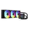 COOLLEO ICE Mirror 360 V2 TDP 300W ARGB AIO Liquid Cpu Cooler Black