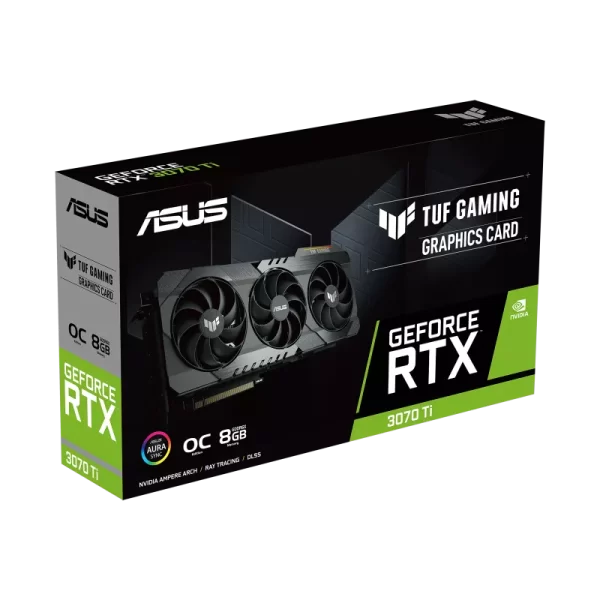 ASUS TUF Gaming GeForce RTX 3070 Ti OC 8GB GDDR6X Graphics Card