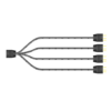 4 Way 5V Rgb 3pin ARGB Splitter Cable.