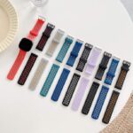 Fitbit Versa/Versa 2 / Versa Lite, Silicone Breathable Sport Wristbands Strap