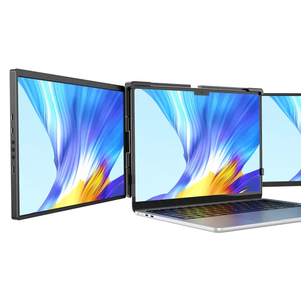 UPERFECT 14" 2K Triple IPS Portable Monitor for Laptop Portable Workstation