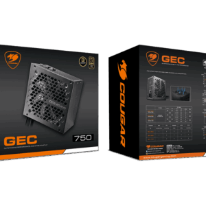 COUGAR GEC750 750W 80Plus Gold Fully Modular ATX Power Supply (White)